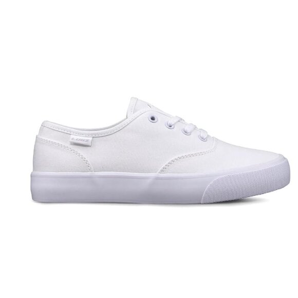NiB Lugz Womens Lear Lace Up Canvas Low Top Sneakers White Size 8.5 M $70 RY1418 - Picture 2 of 7